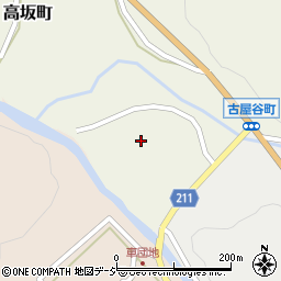 石川県金沢市高坂町ト周辺の地図