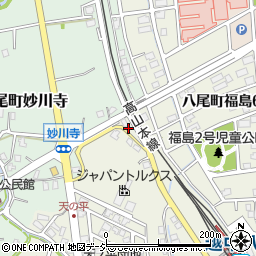 富山通商周辺の地図