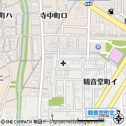 石川県金沢市観音堂町ロ216周辺の地図