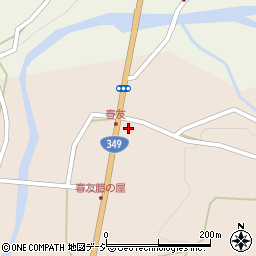 茨城県常陸太田市春友町438-1周辺の地図