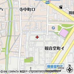 石川県金沢市観音堂町ロ213周辺の地図