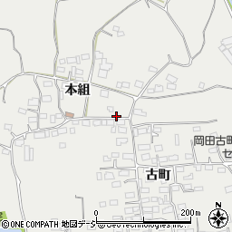 長野県長野市篠ノ井岡田1376周辺の地図