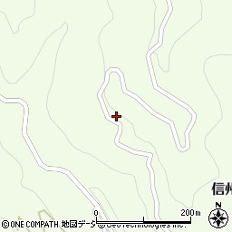 長野県長野市信州新町越道7304周辺の地図