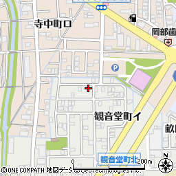 石川県金沢市観音堂町ロ210周辺の地図