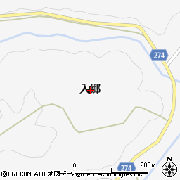 栃木県芳賀郡茂木町入郷周辺の地図