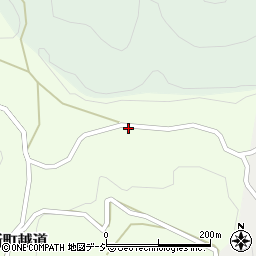 長野県長野市信州新町越道293周辺の地図