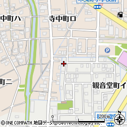 石川県金沢市観音堂町ロ195周辺の地図