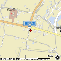 栃木県宇都宮市田野町1044周辺の地図