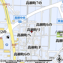 石川県金沢市高柳町リ5周辺の地図
