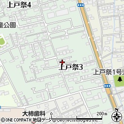 栃木県宇都宮市上戸祭周辺の地図