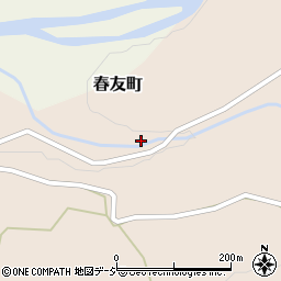 茨城県常陸太田市春友町951-1周辺の地図
