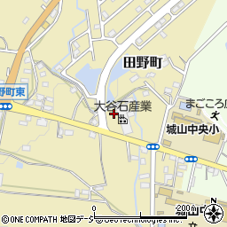 栃木県宇都宮市田野町320周辺の地図