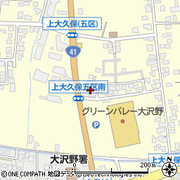 富山銀行大沢野支店周辺の地図