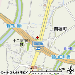 栃木県宇都宮市関堀町186周辺の地図