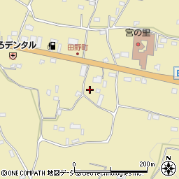 栃木県宇都宮市田野町532-2周辺の地図