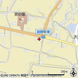 栃木県宇都宮市田野町560周辺の地図