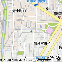 石川県金沢市観音堂町ロ205周辺の地図