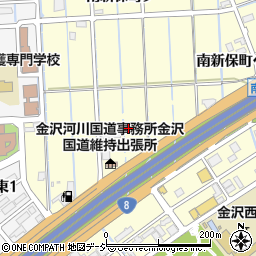石川県金沢市南新保町ト周辺の地図