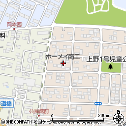 ホーメイ商工周辺の地図