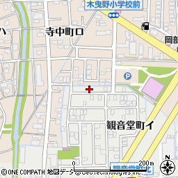 石川県金沢市観音堂町ロ202周辺の地図