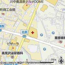 クリーニングアピア　西友川中島店周辺の地図