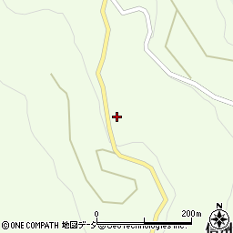 長野県長野市信州新町越道972周辺の地図