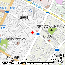 浅野哲後援会事務所周辺の地図