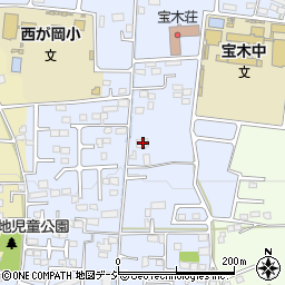 栃木県宇都宮市宝木町2丁目1057周辺の地図