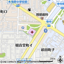 石川県金沢市寺中町イ1-1周辺の地図