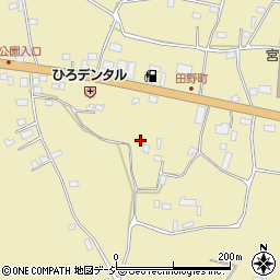 栃木県宇都宮市田野町522周辺の地図