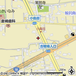 長野県長野市小島田町1073周辺の地図