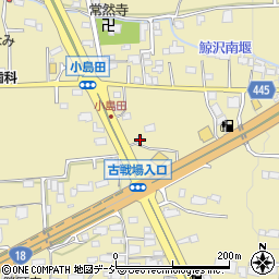 長野県長野市小島田町1006-4周辺の地図