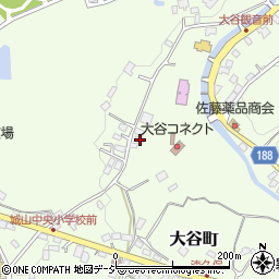 栃木県宇都宮市大谷町1381周辺の地図