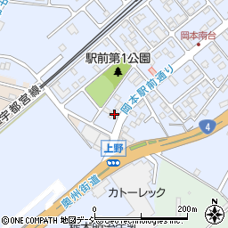 栃木県宇都宮市下岡本町4023周辺の地図
