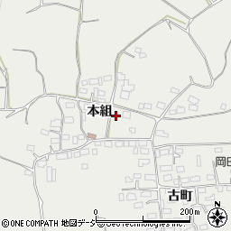 長野県長野市篠ノ井岡田1394-1周辺の地図