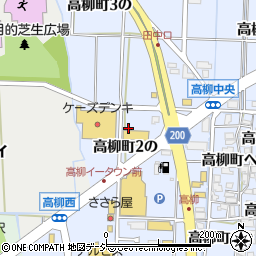 石川県金沢市高柳町２の周辺の地図
