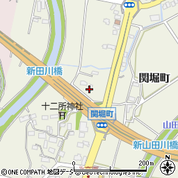 栃木県宇都宮市関堀町164周辺の地図