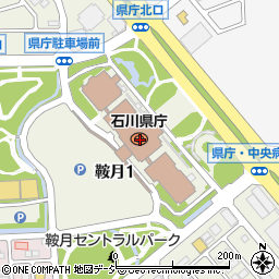 石川県周辺の地図
