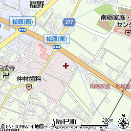 市営松原団地周辺の地図