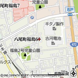 富山県富山市八尾町福島5丁目93周辺の地図