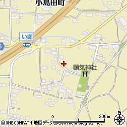長野県長野市小島田町827周辺の地図