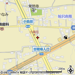 長野県長野市小島田町1008周辺の地図