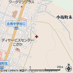 石川県金沢市小坂町（マ）周辺の地図