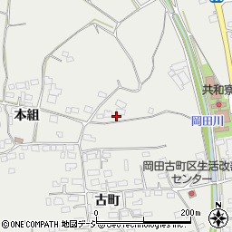 長野県長野市篠ノ井岡田1351周辺の地図