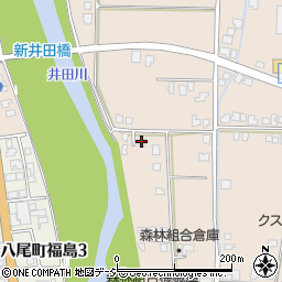 富山県富山市八尾町井田389周辺の地図