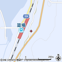 長野県大町市平簗場20367周辺の地図