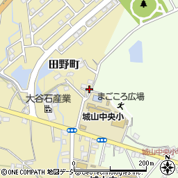 栃木県宇都宮市田野町593周辺の地図