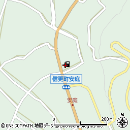 ＪＡグリーン長野更府支所給油所周辺の地図