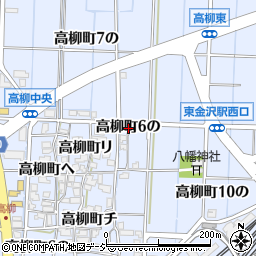 石川県金沢市高柳町６の周辺の地図
