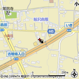 ＪＡグリーン長野小島田給油所周辺の地図